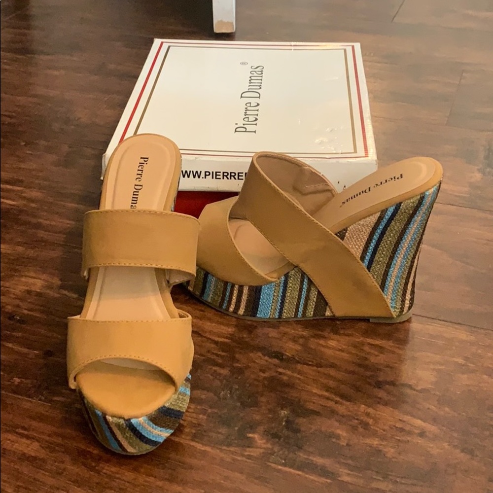 Pierre Dumas platform wedges